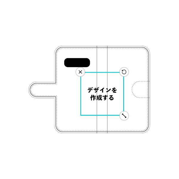 Galaxy S10+(SC-05L) 手帳型ケース 標準留め具 オリジナルケース 作成