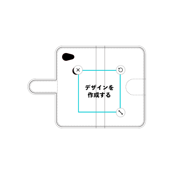 Google Pixel 3a 手帳型ケース 標準留め具 オリジナルケース 作成