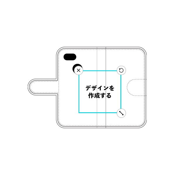 Google Pixel 3 手帳型ケース 標準留め具 オリジナルケース 作成