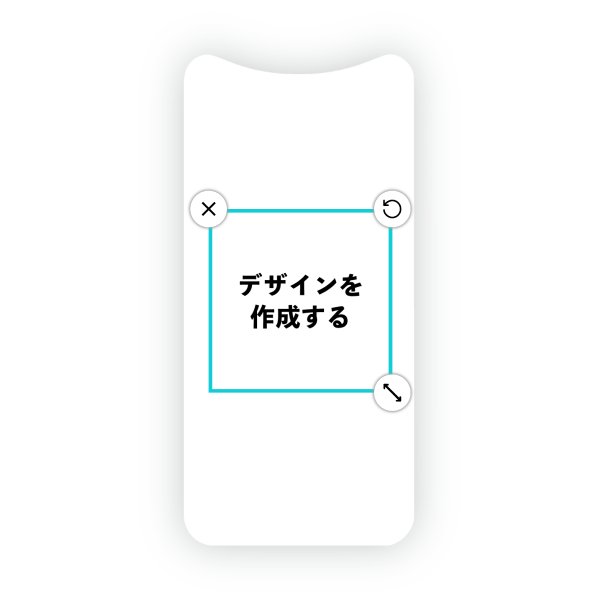 OPPO Find X ハードケース 白ベース オリジナルケース 作成