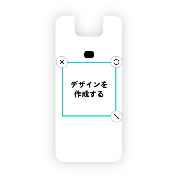ZenFone 6(ZS630KL) ハードケース 白ベース オリジナルケース 作成