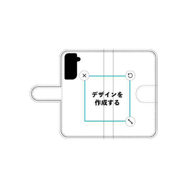 Galaxy S21 5G(SCG09) 手帳型ケース 標準留め具 オリジナルケース 作成