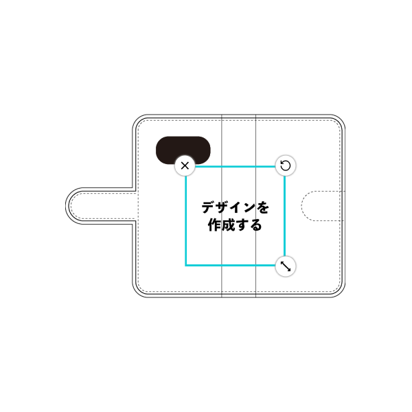 TORQUE G03(KYV41) 手帳型ケース 標準留め具 オリジナルケース 作成