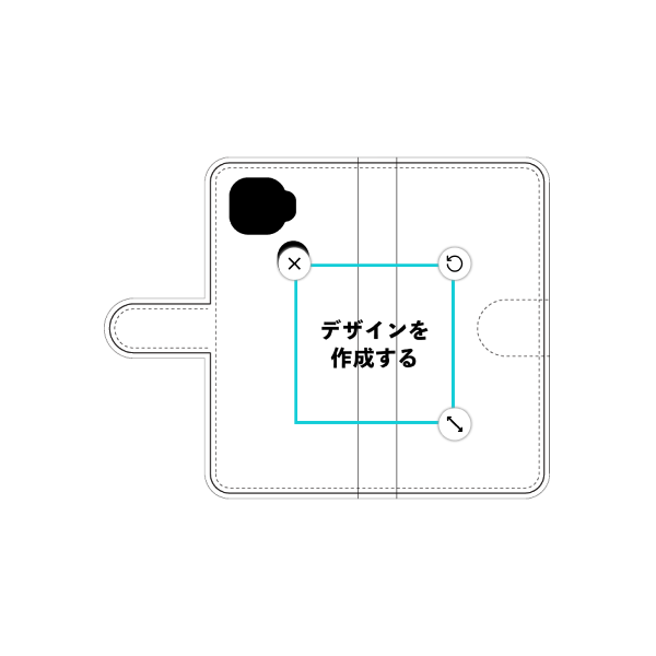 nubia S 5G(A403ZT) 手帳型ケース 標準留め具 オリジナルケース 作成