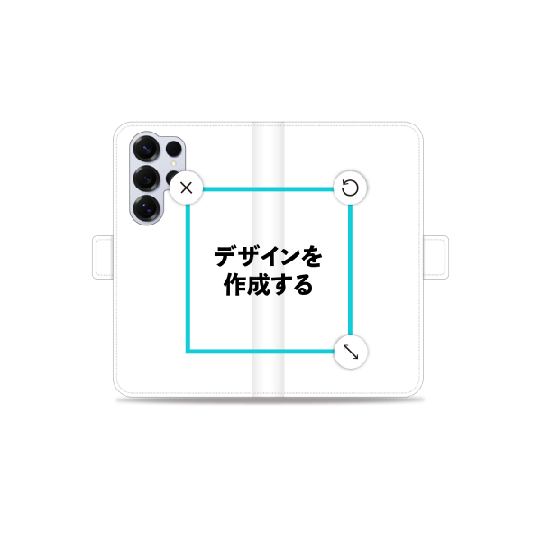 Galaxy S25 Ultra(SM-938Z) 手帳型ケース ショート留め具 オリジナルケース 作成