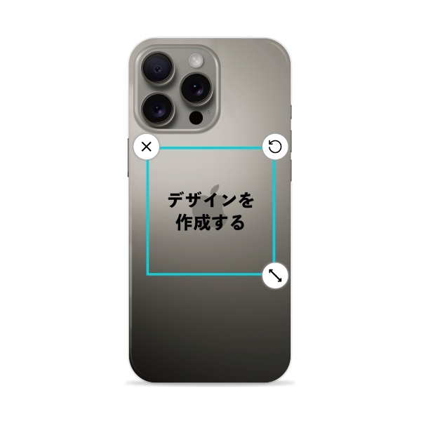iPhone16ProMax ハードケース 透明 オリジナルケース 作成