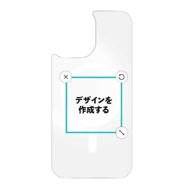 iPhone12 着せ替えケース用フェイス フェイス オリジナルケース 作成