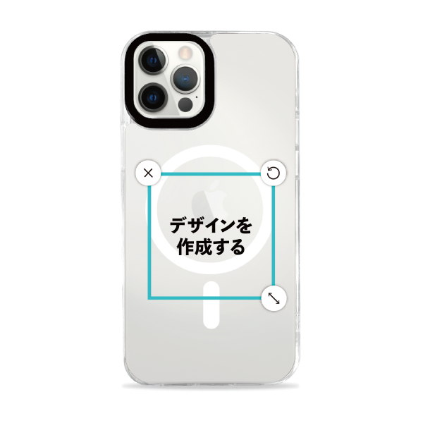 iPhone12Pro 着せ替えケース本体＆フェイスセット 本体＆フェイスセット オリジナルケース 作成