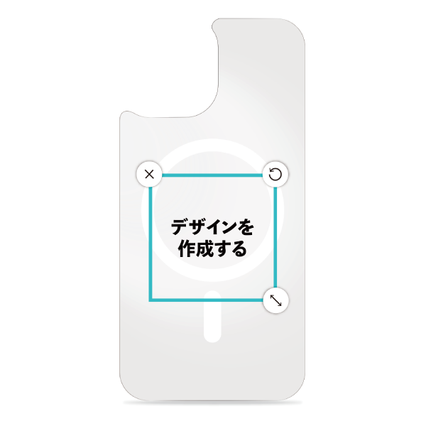 iPhone13 着せ替えケース用フェイス フェイス オリジナルケース 作成