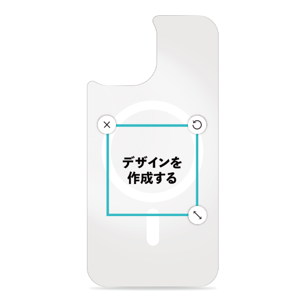 iPhone14 着せ替えケース用フェイス フェイス オリジナルケース 作成