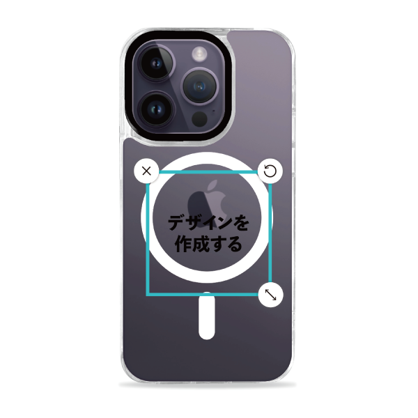 iPhone14Pro 着せ替えケース本体＆フェイスセット 本体＆フェイスセット オリジナルケース 作成