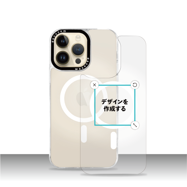 iPhone15ProMax 着せ替えケース本体＆フェイスセット 本体＆フェイスセット オリジナルケース 作成