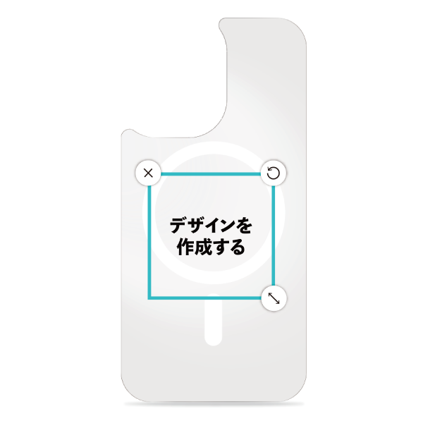 iPhone16 着せ替えケース用フェイス フェイス オリジナルケース 作成